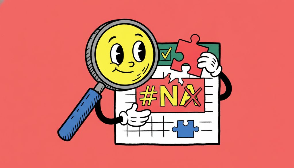 엑셀 브이룩업 #N/A 오류가 반복된다면 먼저 확인해야 할 것