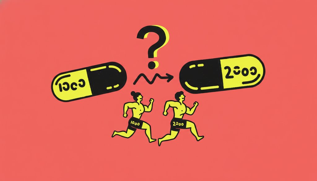 콘드로이친 1000mg vs 2000mg, 용량 차이가 효과 차이일까?