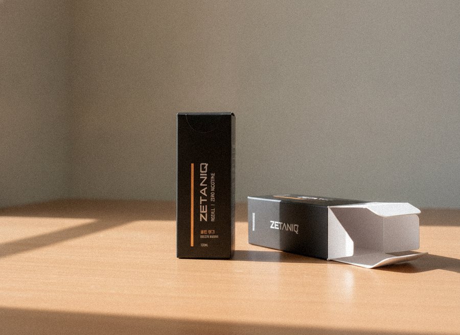 제타닉 ZETANIQ 무니코틴 입호흡 액상 100ml 제로 니코틴 패키지
